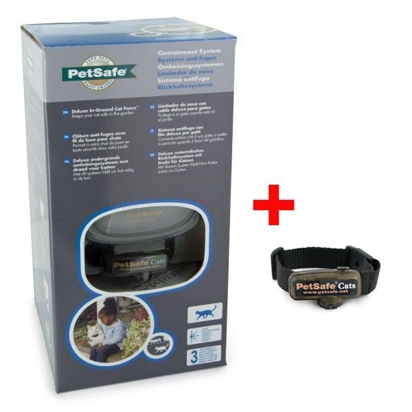 2 MACSKÁNAK PETSAFE LÁTHATATLAN MACSKAKERÍTÉS PCF-1000-201