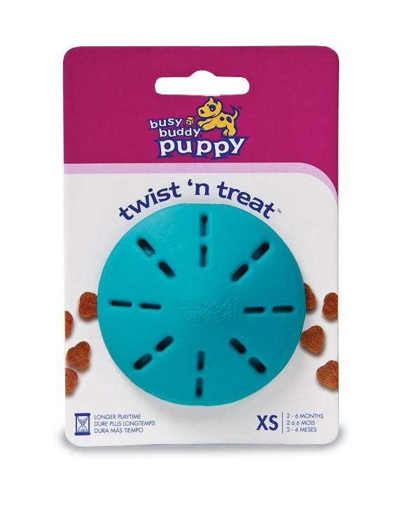 PETSAFE Busy Buddy Twist ‘n Treat  (XS) ÚJRATÖLTHETÕ RÁGCSÁLÓS Kölyök KUTYAJÁTÉK