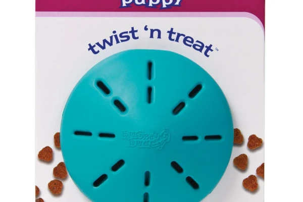 PETSAFE Busy Buddy Puppy Twist ‘n Treat  (M) Refillable dog chew toy