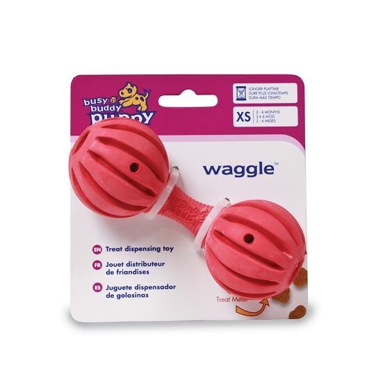 PETSAFE Busy Buddy Waggle (XS) - Puppy Treat dispensing toy