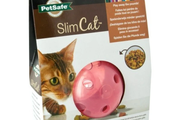 PetSafe® Multivet SlimCat Cat Toy Ball Feeder (Pink)