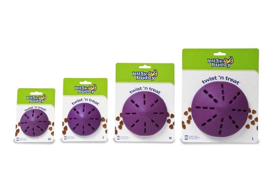 PETSAFE Busy Buddy Twist ‘n Treat  (XS) ÚJRATÖLTHETÕ RÁGCSÁLÓS KUTYAJÁTÉK