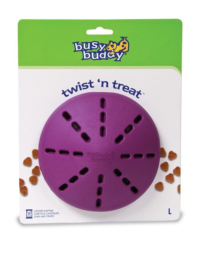 PETSAFE Busy Buddy Puppy Twist ‘n Treat  (L) Refillable dog chew toy