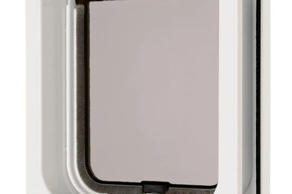 Cat Mate 234W Lockable Cat Flap / Door with Door Liner - White - Closer Pets