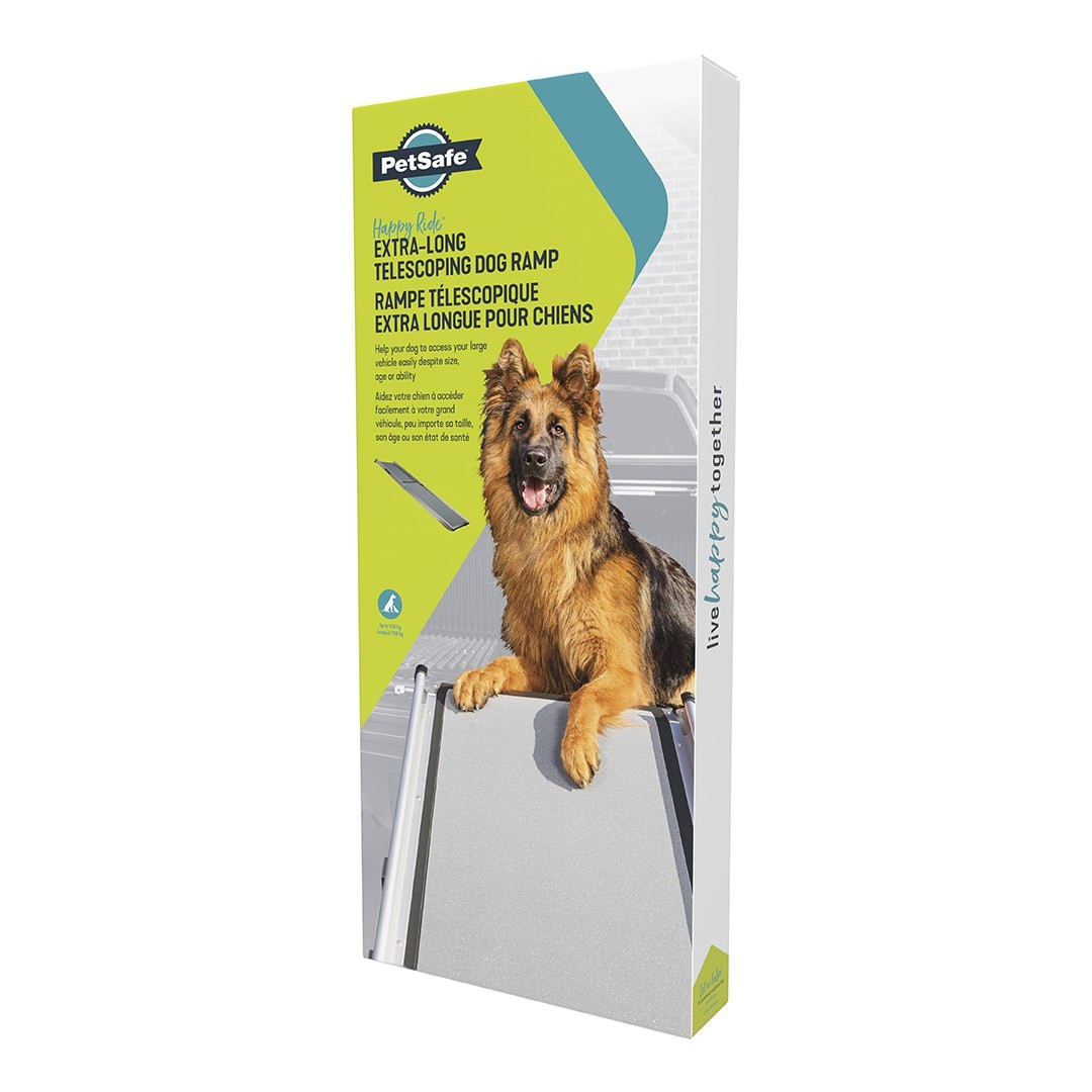 Happy Ride™ Extra-long Telescoping Dog Ramp (Extra Large size)