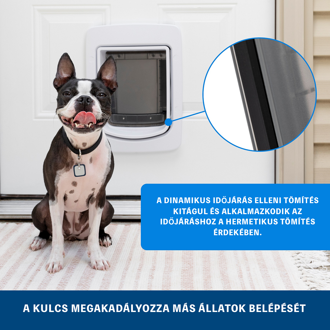 SmartDoor Connected Pet Door Tunnel Extension, Large