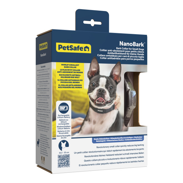  PetSafe NanoBark Ugatásgátló Nyakörv. Teljes súly 30 gramm nyakörvvel együtt